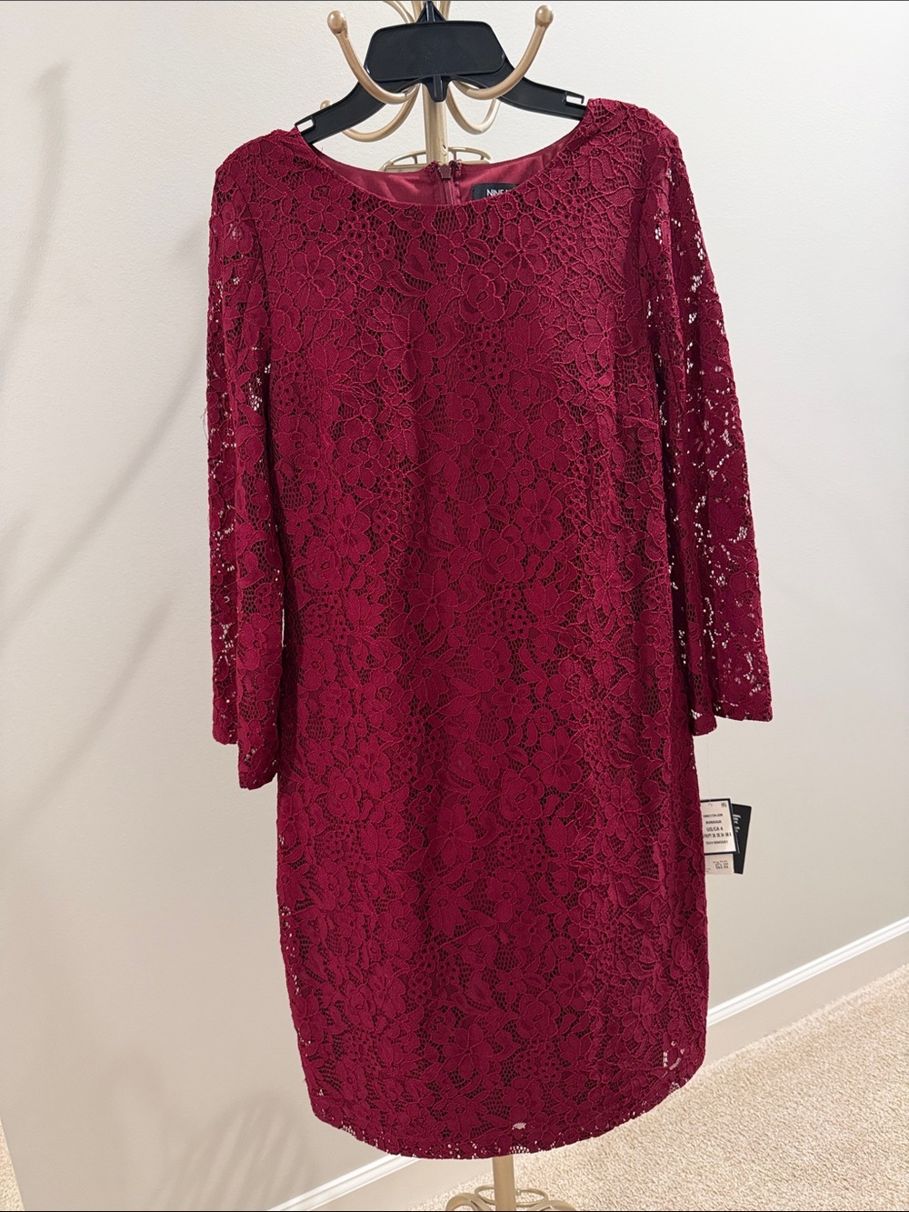 Nine West Lace Shift Dress